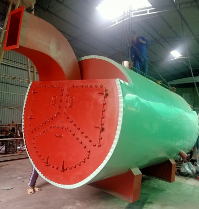 Lò hơi tại xưởng