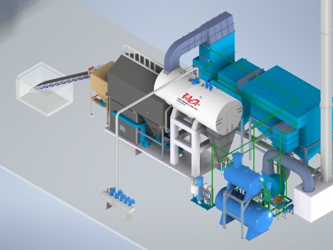 Lò hơi tầng sôi Baca mới nhất